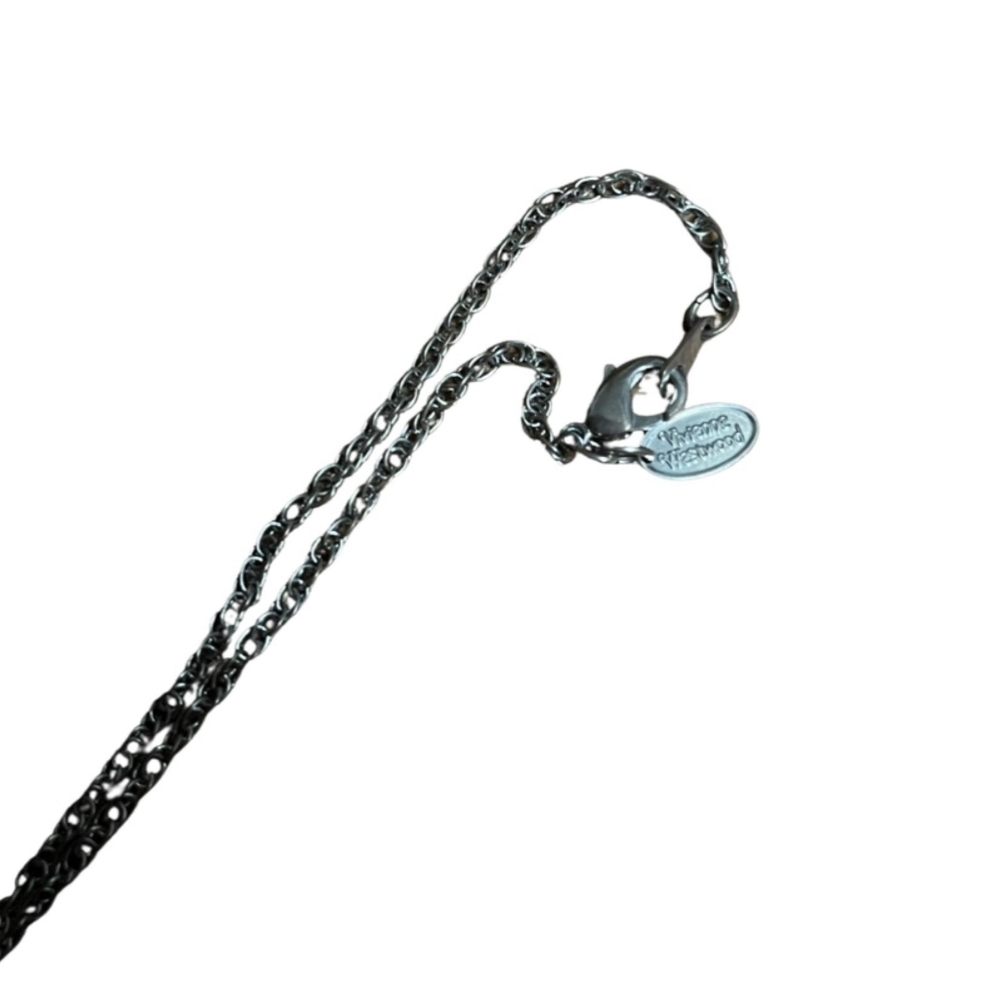 Vivienne Westwood heart wing necklace